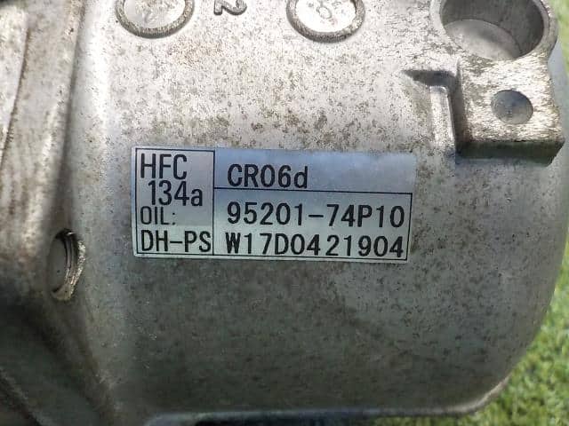 A/C Compressor SUZUKI Alto 2017 DBA-HA36S 9520074P10 — photo 2