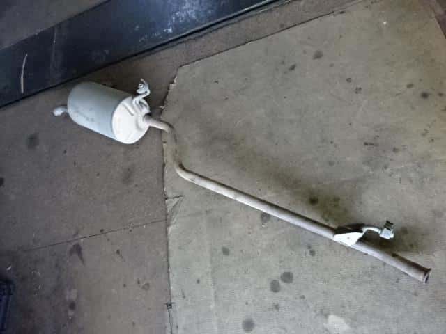 Rear Muffler SUZUKI Carry 2012 EBD-DA63T 1430067H42 — photo 1