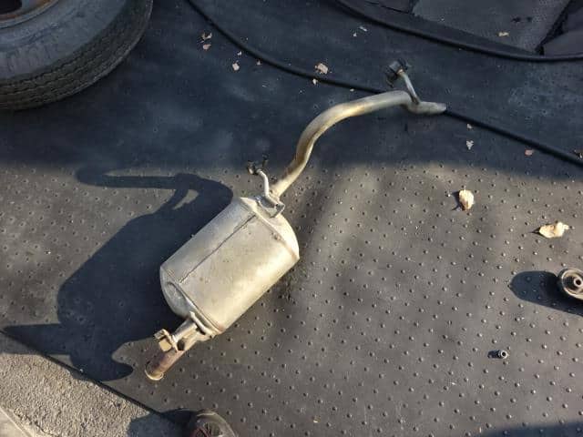 Rear Muffler SUZUKI Wagon R 2010 DBA-MH23S 1430082K02 — photo 1