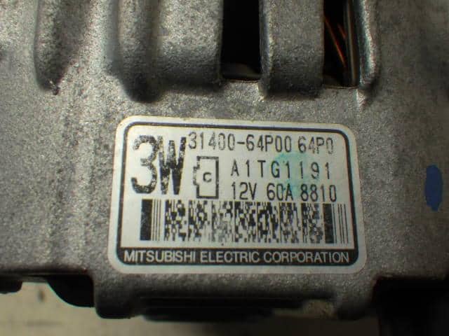 Alternator SUZUKI Every 2018 ABA-DA17W 3140064P00 — photo 3