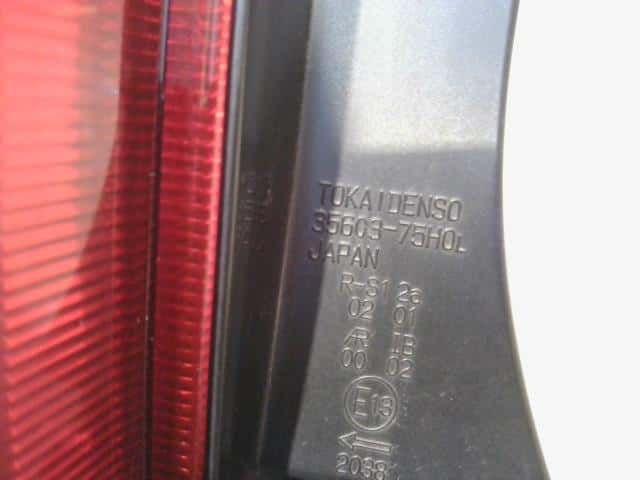 Left Tail Light SUZUKI Lapin 2006 CBA-HE21S 3567075H02 — photo 2