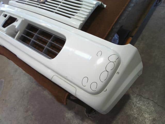 Front Bumper SUZUKI Lapin 2006 CBA-HE21S 7171175H01799 — photo 9