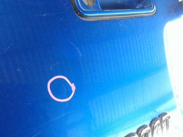 Back Door Assembly MAZDA Az offroad 2008 ABA-JM23W 1A5562010 — photo 2