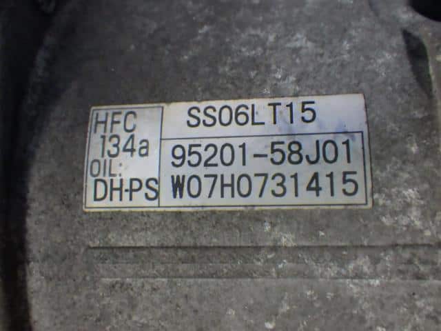 A/C Compressor SUZUKI Wagon R 2007 DBA-MH22S 9520158J01 — photo 2