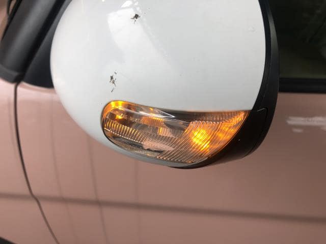 Left Side Mirror SUZUKI Lapin 2016 DBA-HE33S 8470280P9026U — photo 6