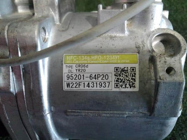 A/C Compressor MAZDA Scrum 2022 3BA-DG17W 1A6261450 — photo 3