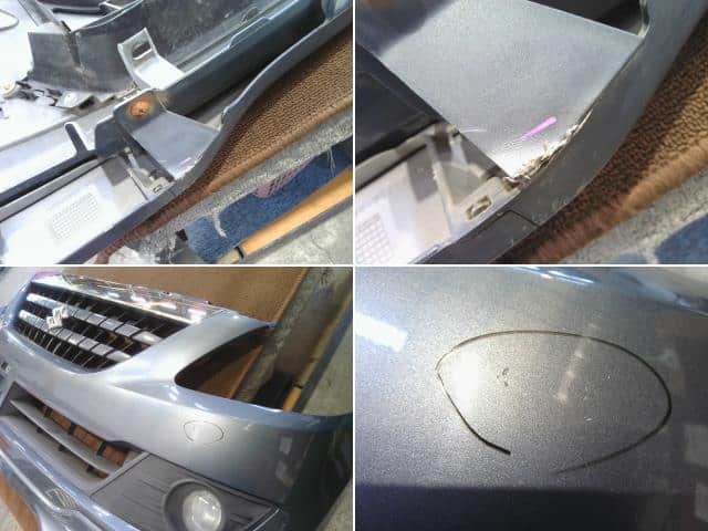 Front Bumper SUZUKI Cervo 2007 DBA-HG21S 7171166K10799 — photo 5