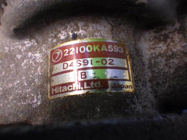 Ignition Distributor SUBARU Sambar 1998 V-KV4 22100KA593 — photo 3