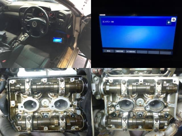 EJ206 Engine SUBARU Legacy 1999 GF-BE5 10100BD000 — photo 1