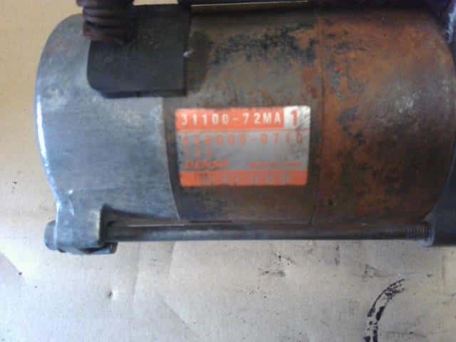 Starter SUZUKI Hustler 2014 DBA-MR31S 3110072MA1 — photo 2