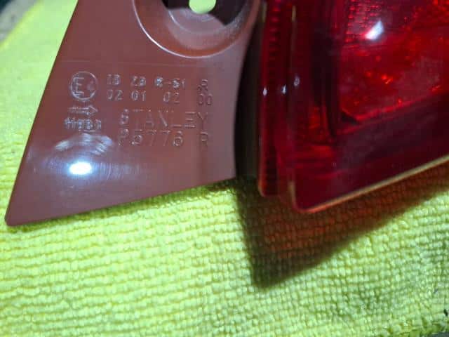 Right Tail Light MAZDA Demio 2007 DBA-DE3FS D65151150F — photo 2