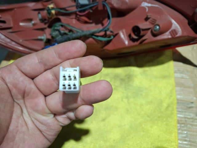 Right Tail Light MAZDA Demio 2007 DBA-DE3FS D65151150F — photo 5