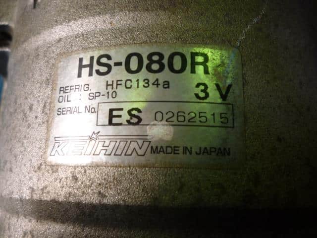 A/C Compressor HONDA Fit 2005 DBA-GD1 — photo 2