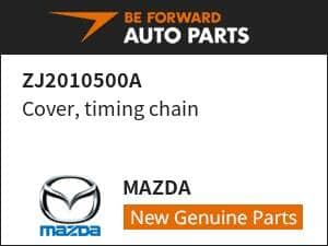 Cover, timing chain MAZDA ZJ2010500A — photo 1