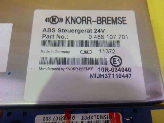 ABS Computer Mitsubishi Fuso Fuso largesize car 2012 QKG-FS54VZ MK645191 — photo 4