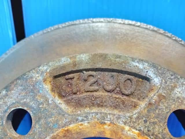 Front Disk Rotor SUZUKI MR Wagon 2011 DBA-MF33S 5531172J20 — photo 4