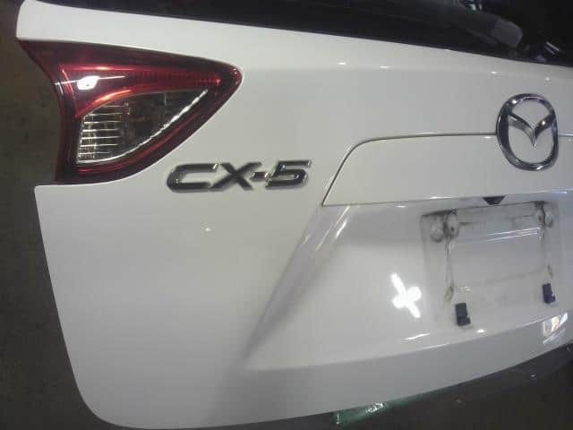 Back Door Assembly MAZDA CX-5 2012 DBA-KEEFW — photo 4