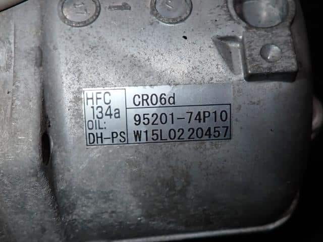 A/C Compressor SUZUKI Wagon R 2015 DBA-MH34S 9520074P10 — photo 5