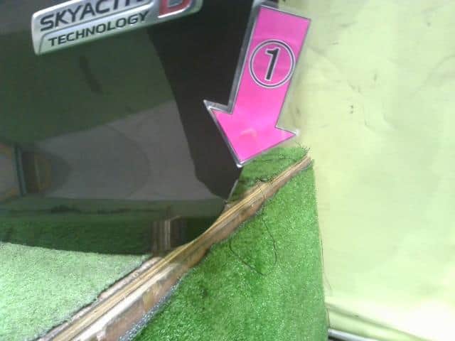 Back Door Assembly MAZDA CX-3 2015 LDA-DK5FW DKY06202XB — photo 3