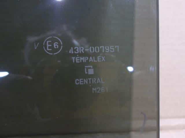 Rear Left Door Windshield SUZUKI Alto 2014 DBA-HA35S 8454662P20 — photo 3