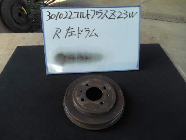 Rear Brake Drum MITSUBISHI COLT PLUS 2008 DBA-Z23W — photo 1