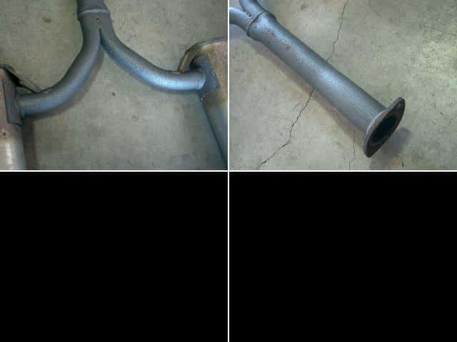 Exhaust Center Muffler TOYOTA Crown Majesta 1999 GF-JZS155 1742046240 — photo 4
