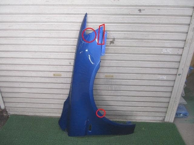 Right Fender Panel MITSUBISHI Galant Fortis 2014 CBA-CY4A 5220G042 — photo 1