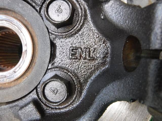 Front Left Knuckle Hub Assembly NISSAN Lafesta 2006 DBA-B30 — photo 3