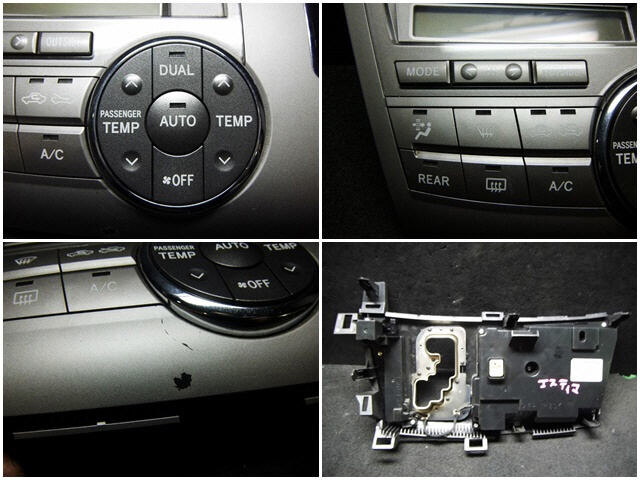 A/C Control Panel TOYOTA Estima 2007 DBA-ACR55 — photo 2