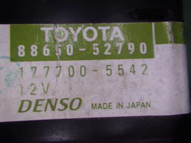 A/C Computer TOYOTA Aqua 2012 DAA-NHP10 — photo 3