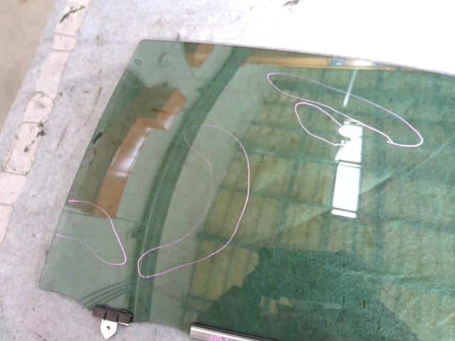 Rear Left Door Windshield TOYOTA Crown 2018 6AA-AZSH21 681043076076 — photo 3