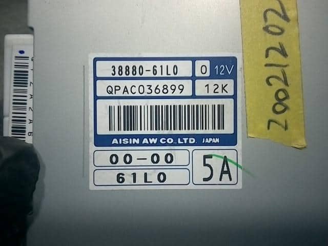 Transmission Computer SUZUKI Jimny 2012 ABA-JB23W 3888061L00 — photo 2