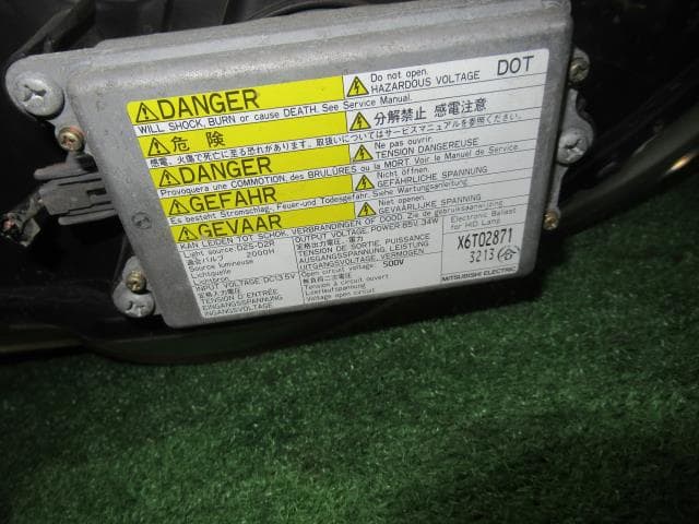 Right Headlight HONDA Odyssey 2000 LA-RA7 — photo 5