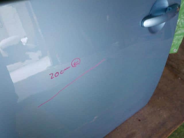 Front Left Door Assembly VOLKSWAGEN New Beetle 2002 GH-9CAZJ — photo 2