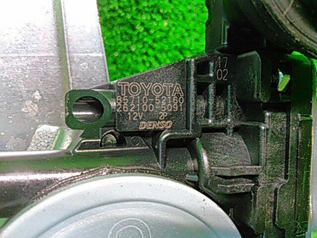 Rear Left Door Regulator TOYOTA Vitz 2012 DBA-KSP130 — photo 3