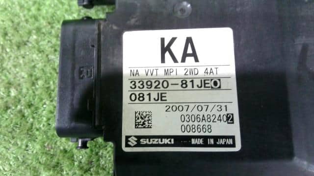 Engine Control Unit NISSAN Moco 2007 DBA-MG22 — photo 3