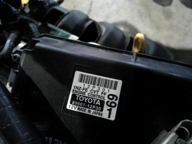 1NZ-FE Engine TOYOTA Corolla Fielder 2009 DBA-NZE141 — photo 3