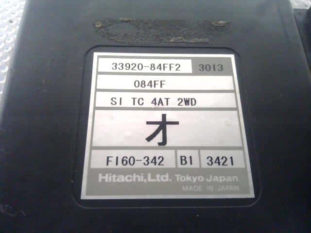 Engine Control Unit SUZUKI Wagon R 2003 TA-MC22S 3392084FF2 — photo 2