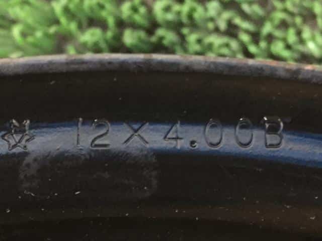 Wheel HONDA Today 1995 V-JW3 — photo 2