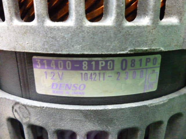 Alternator SUZUKI Swift 2018 DBA-ZC83S 3140081P00 — photo 4
