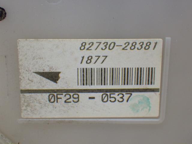 Fuse Box TOYOTA Noah 2010 DBA-ZRR70 — photo 2