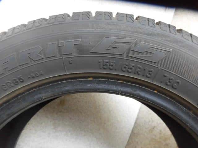 Tire SUZUKI Lapin 2009 DBA-HE22S — photo 3