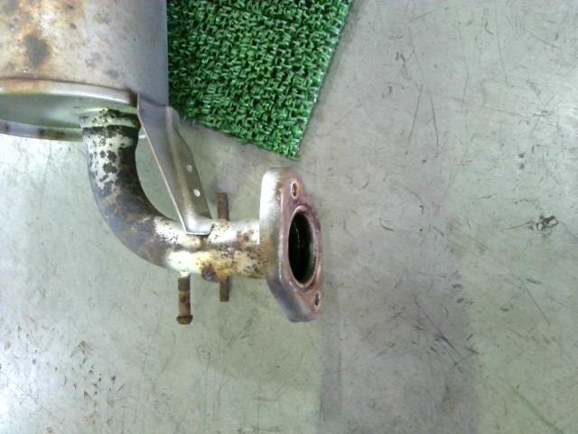 Rear Muffler TOYOTA Ractis 2012 DBA-NCP125 — photo 5