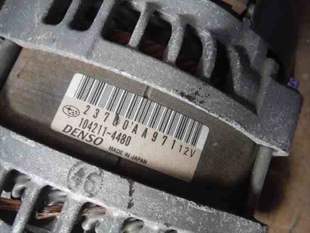 Alternator SUBARU Impreza 2018 DBA-GK3 23700AA971 — photo 2