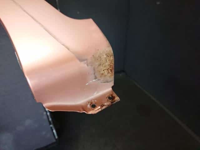 Left Fender Panel SUZUKI Palette 2008 DBA-MK21S 5771182K00 — photo 3
