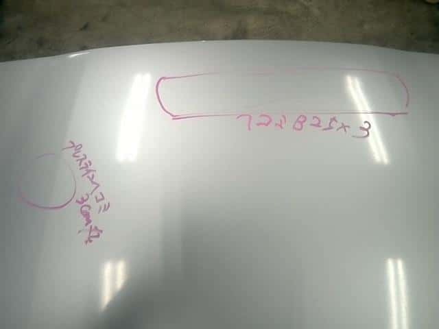 Bonnet Hood NISSAN March 2010 DBA-NK13 — photo 3