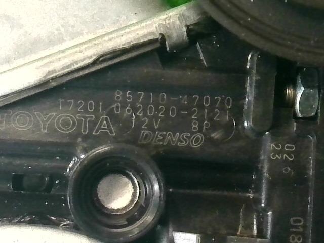 Rear Right Door Regulator TOYOTA Prius Alpha 2011 DAA-ZVW40 — photo 2