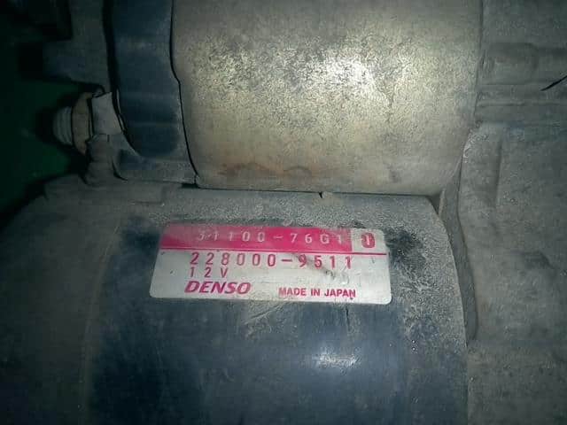Starter SUZUKI Lapin 2002 UA-HE21S 3110076G10 — photo 3