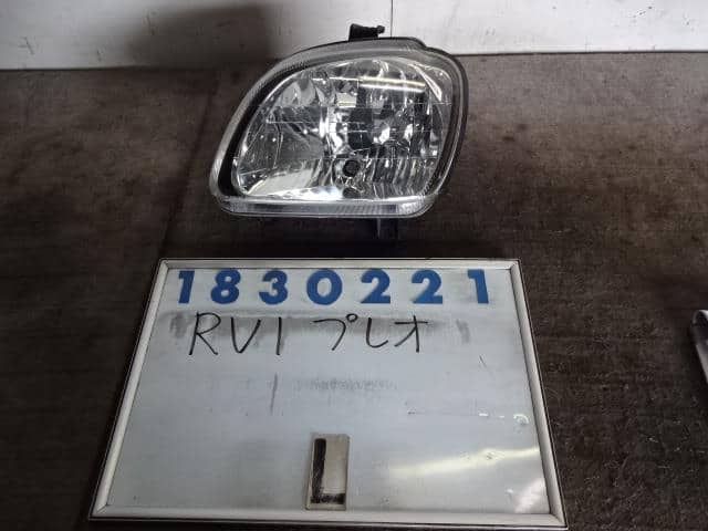 Left Headlight SUBARU Pleo 2002 LE-RV1 84001KE011 — photo 1