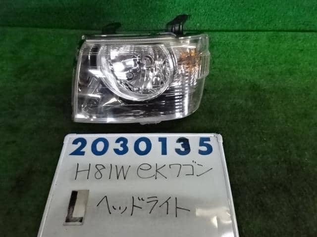 Left Headlight MITSUBISHI eK Wagon 2002 LA-H81W — photo 1